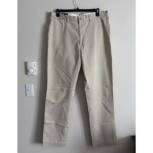 VTG Polo‎ Ralph Lauren Prospect Pant Mens Big and Tall 38T 38x36 Chino Khaki